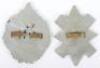 Scarce WW2 Black Watch Royal Highlanders War Economy Plastic Cap Badge - 3