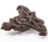 Scarce WW2 Royal Artillery War Economy Plastic Cap Badge - 4