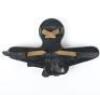 WW2 Royal Air Force War Economy Plastic Field Service Cap Badge - 2