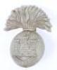 WW2 Inniskilling Fusiliers War Economy Plastic Cap Badge