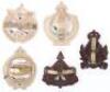 5x WW2 British War Economy Plastic Cap Badges - 2