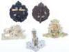 5x WW2 British War Economy Plastic Cap Badges - 2