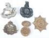5x WW2 British War Economy Plastic Cap Badges