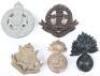 5x WW2 British War Economy Plastic Cap Badges