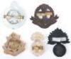 5x WW2 British War Economy Plastic Cap Badges - 2