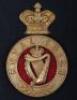 Victorian Royal Irish Regiment Other Ranks Glengarry Badge - 2