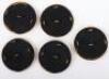 5x British Regimental Other Ranks Helmet Plate Centres - 2