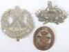 3x British Other Ranks Regimental Pagri Badges