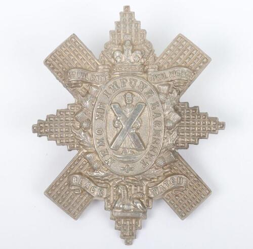 Victorian 3rd (Dundee) Volunteer Battalion Royal Highlanders Black Watch Glengarry Badge