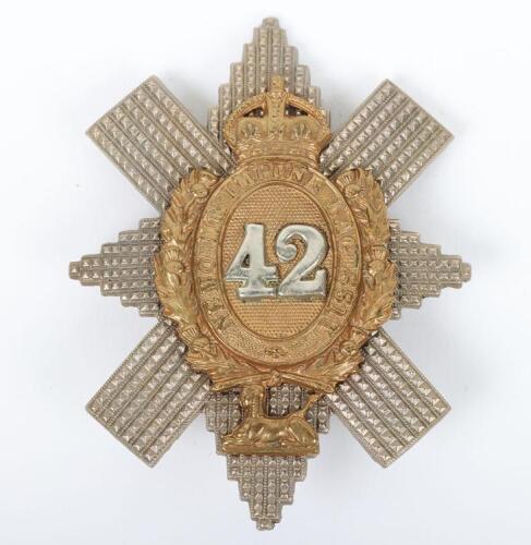 42nd Highlanders The Black Watch Glengarry Badge