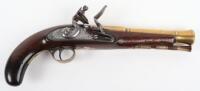 Brass Barrel Flintlock Blunderbuss Pistol