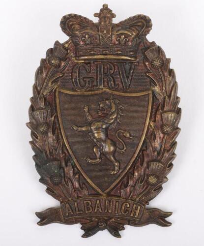 Pre 1899 Galloway Rifle Volunteers Glengarry Badge