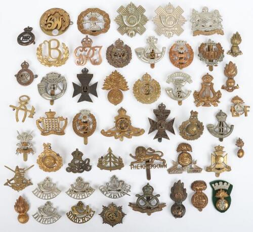 Mixed Collection of British Military Cap Badges, Collar Badges, Trade Badges etc
