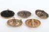 4x Other Ranks Helmet Plate Centres - 3