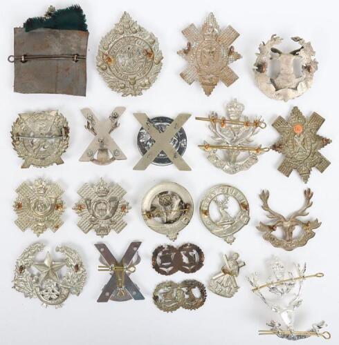 Selection of Scottish Regimental Badges