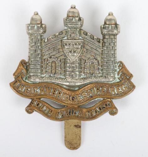 Cambridgeshire Regiment Cap Badge