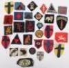 Grouping of WW2 British Cloth Formation Signs