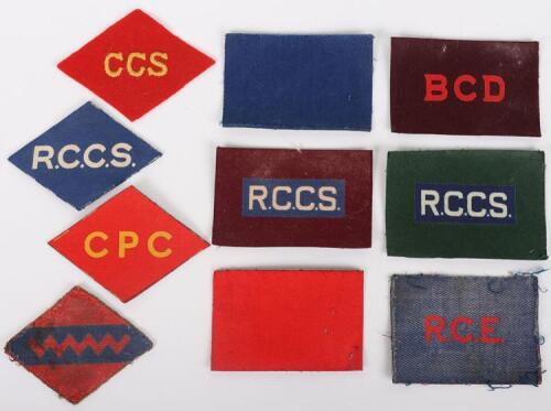 Grouping of WW2 Canadian Formation Signs