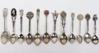 Grouping of Regimental & Commemorative Spoons