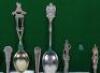 Grouping of Hallmarked Silver & Silver Plate Regimental & Commemorative Spoons - 3