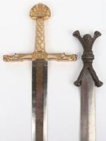 Well-Made Decorative Sword in Early Medieval Style