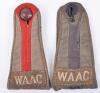 2x WW1 Women’s Auxiliary Army Corps (W.A.A.C) Tunic Shoulder Straps