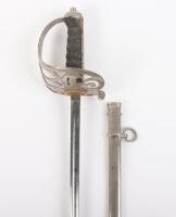 Scarce Late Victorian Officers Piquet Weight Sword of The Rifle Brigade (The Prince consort’s Own)