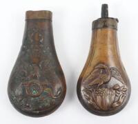 American Pistol-Size Copper Powder Flask