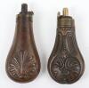 Pistol-Size Copper Powder Flask - 2