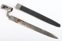 Early British Short Pattern Sea Service Socket Bayonet,