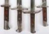 3x Mauser Export Bayonets and Swiss Bayonet - 6