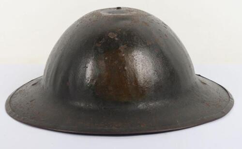 WW1 Canadian 46th Battalion 4th Infantry Division Steel Combat Helmet