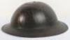 WW1 Canadian 46th Battalion 4th Infantry Division Steel Combat Helmet - 3