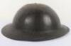 WW1 Canadian 46th Battalion 4th Infantry Division Steel Combat Helmet - 5