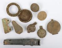 Grouping of Battlefield Relics from Quatre Bras Battle of Waterloo