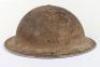 WW2 British Reconnaissance Corps Regimentally Marked Steel Combat Helmet - 4