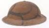 WW2 British “Malta” Camouflaged Steel Combat Helmet - 4