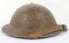 WW2 British Steel Combat Helmet with Regimental Emblem - 2