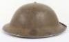 WW2 British Steel Combat Helmet with Regimental Emblem - 3