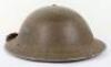 WW2 British Steel Combat Helmet with Regimental Emblem - 4