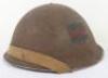 WW2 Canadian Mk III 1944 ‘Turtle’ Pattern Steel Combat Helmet with Divisional Sign of the North Shore Regiment, 3rd Canadian Infantry Division