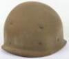 WW2 American 79th Infantry Division M-1 Steel Combat Helmet - 13