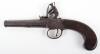 Queen Anne Style Flintlock Boxlock Cannon Barrel Pocket Pistol by WILLIAMS c.1780 - 5