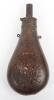 Large and Scarce American Copper Powder ‘Peace Flask’ - 2