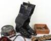 Pair of British Victorian Leather Boots - 7