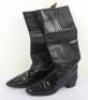 Pair of British Victorian Leather Boots - 8