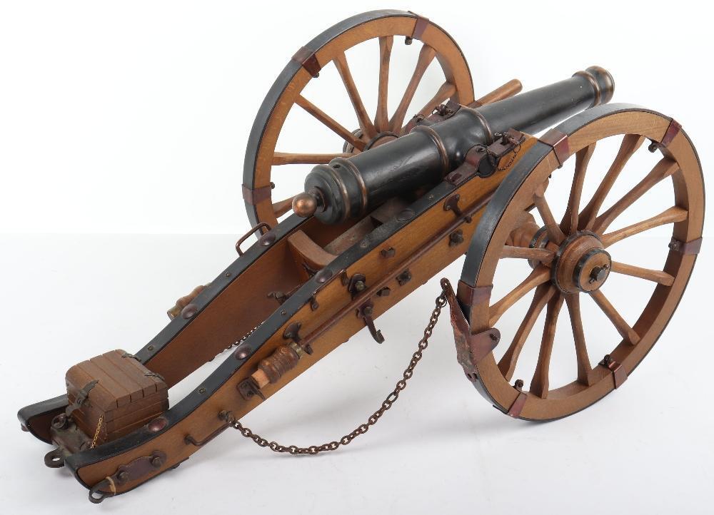 Attractive and Decorative Model of a Napoleonic Field Gun