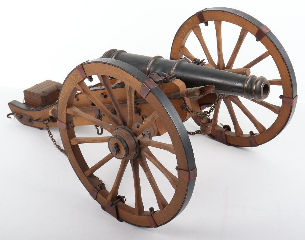 Attractive and Decorative Model of a Napoleonic Field Gun