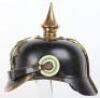 Imperial German Saxon Reserve Other Ranks Pickelhaube - 2