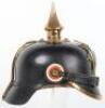 Imperial German Saxon Reserve Other Ranks Pickelhaube - 4